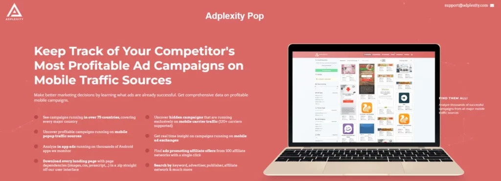 Adplexity Pops Overview