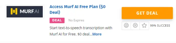 Murf AI Offer