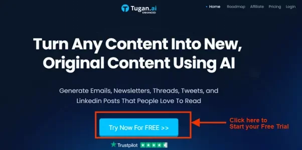 Tugan.ai free trial