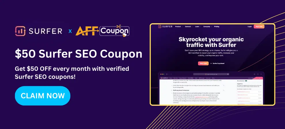 Surfer SEO Coupons Review