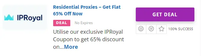 IPRoyal Deal