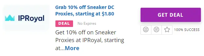 IPRoyal Discount Offer