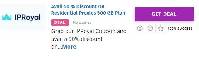 IPRoyal Discount